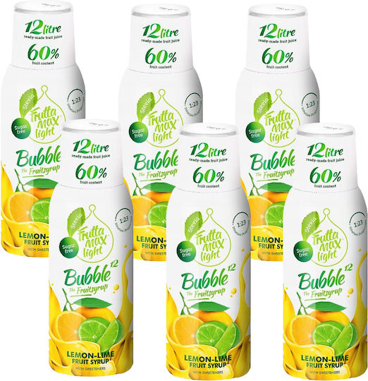Fruttamax Syrup Lemon Lime Light 500 Ml 6 Pcs