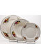 Multicolor Porțelan Set de Vase 72buc