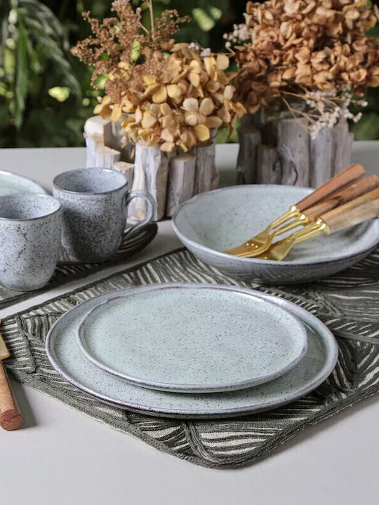 Porto Brasil Alb Ceramică Set de Vase 19buc