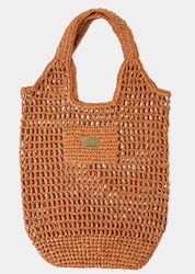 Woven Tote Bag Cinamon