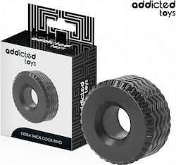 Addicted Toys Δαχτυλίδι Πέους Μαύρο