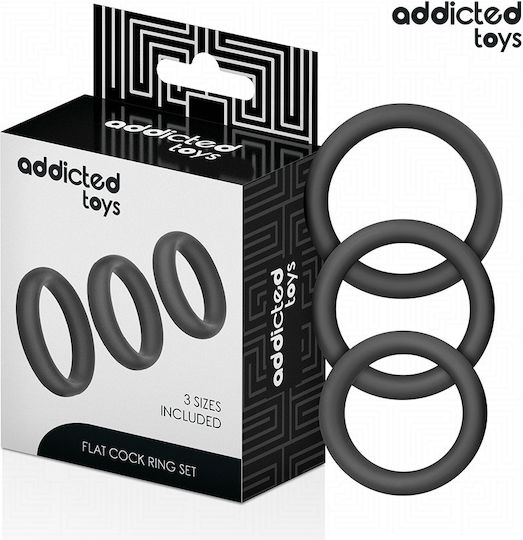 Addicted Toys Комплект Пръстени Петел Силикон Телесен