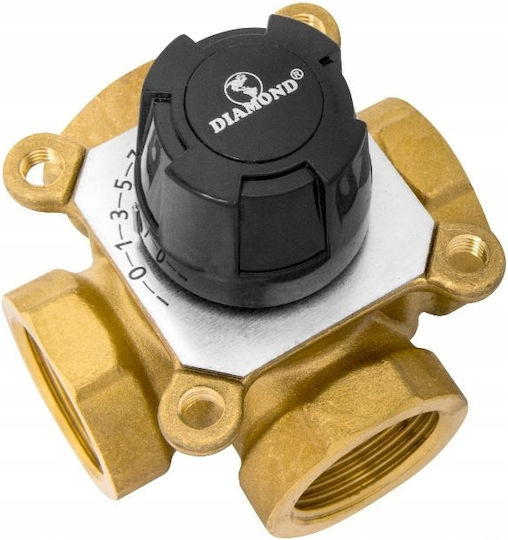 4-way Mixing Valve 3/4 Inch Diamond