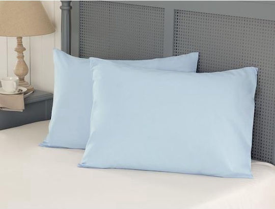 Kotonia Home Σετ cu plic de acoperire Albastru 50x80cm