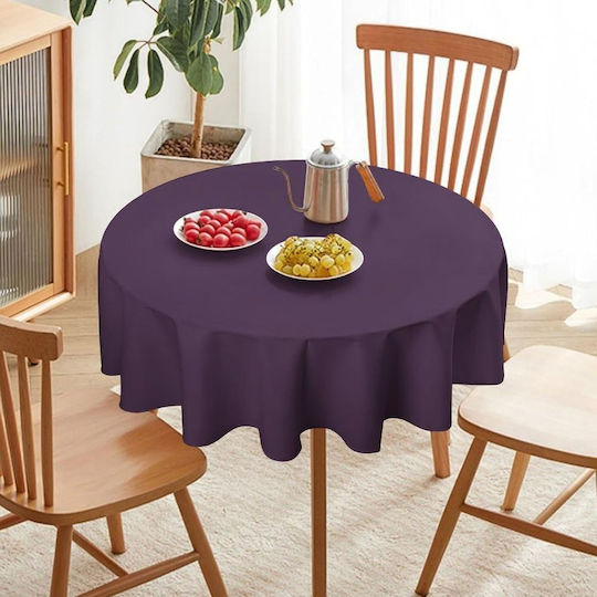Kotonia Home Tischdecke Violett 240x240cm