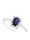 Fa Cad'oro Ring with Zircon made of White gold 14K