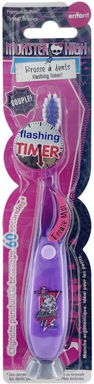 Tinokou Monster High Illuminierte Kinder-Zahnbürste Saugnapf Mehrfarbig
