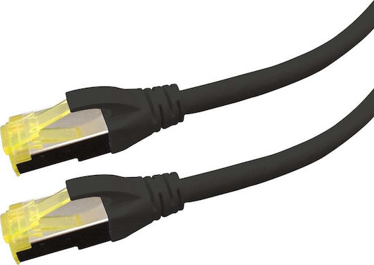 Logon S/FTP Cat.6a Cablu de rețea Ethernet 1.5m Negru 1buc