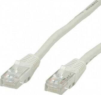 Secomp U/UTP Cat.5e (Gigabit) Καλώδιο Δικτύου Ethernet 10m Μπεζ