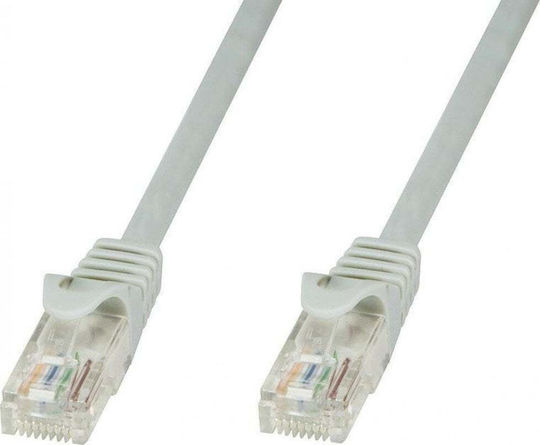 Techly U/UTP Cat.6 (Gigabit) Καλώδιο Δικτύου Ethernet 0.25m Γκρι