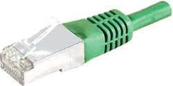 Telegärtner S/FTP Cat.6a Καλώδιο Ethernet 15m Πράσινο