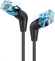 Techly U/UTP Cat.6a Network Cable Ethernet 5m Black Techly U/UTP Cat.6a Network Cable Ethernet 5m Black