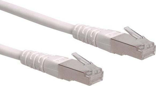 Roline S/FTP Cat.6 Cablu de rețea Ethernet 10m Alb 1buc
