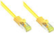 Good Connections S/FTP Kat.7 (10Gbps) Netzwerkkabel Ethernet 0.15m Gelbes