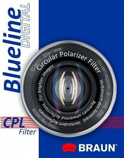 Braun Phototechnik Φίλτρo CPL / PL Διαμέτρου 46mm για Φωτογραφικούς Φακούς