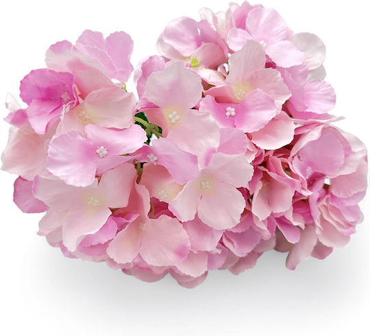 Hortensie Rosa Stiel 46 X 32cm Λ102 Rin-l102