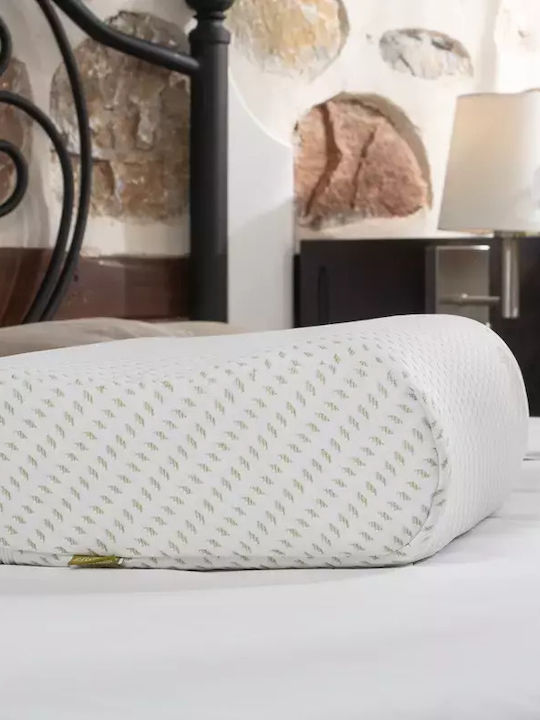 Alpha Foam Deluxe Aloe Vera Bed Pillow Memory Foam Anatomic 36x55x15cm