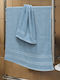 Lino Home Facecloth Marea 50x90cm Blue Weight 480gr/m²
