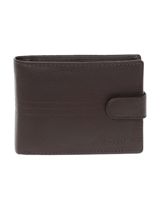 Lavor Leather Men's Wallet with RFID Oily Brown