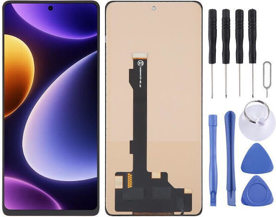 Οθόνη με Μηχανισμό Αφής για Xiaomi Redmi Note 12 Turbo (Μαύρο)