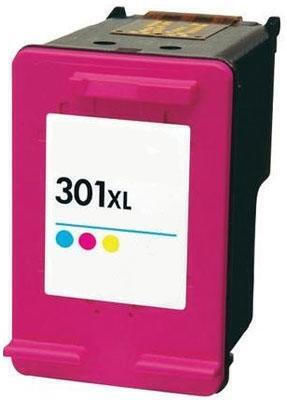 301xl Compatible Inkjet Printer Ink HP 301XL (CH564EE) 480 Pages Multiple (Color) 1pcs