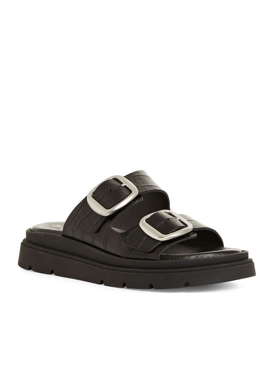 Tamaris Leather Women's Flat Sandals Anatomic i...