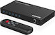 Microconnect Hdmi Switch 3x1 4k@60hz Hdcp 2.2 Remote Control Mc-hdmiswitch0301-4k