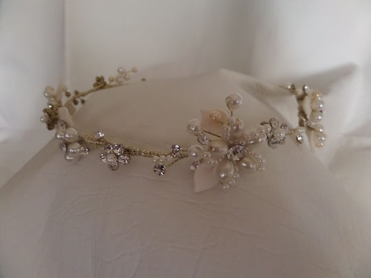 Bridal Hair Wreath K385 Silea-k385