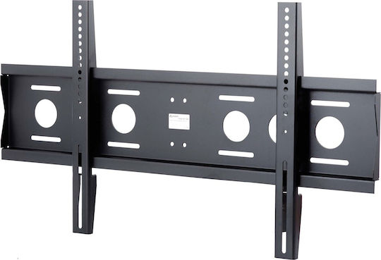 Edbak Βάση Τηλεόρασης Τοίχου έως 86" και 80kg Ασημί