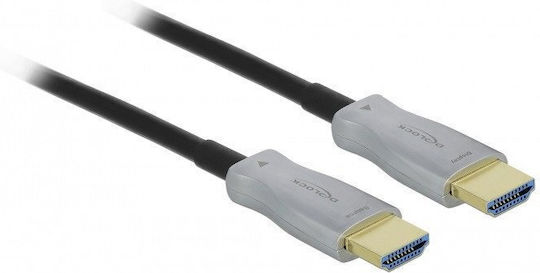 DeLock Кабел HDMI мъжки - HDMI мъжки 50м Черен