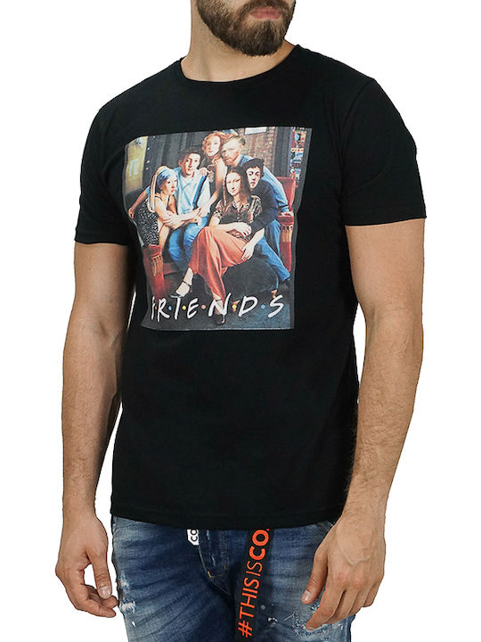Real Brand Men's Cotton Blouse Black Slim Fit 06-372 100% Cotton