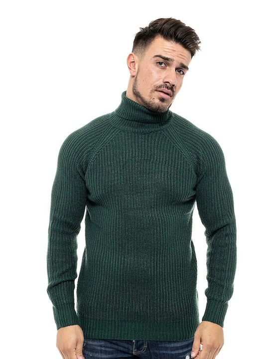 Smart & Co Knitted Turtleneck 46-201-001 Green