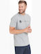 Virtus T-shirt Edwardo Logo 1038a Mid Grey Mel