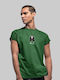 Dali Meeple T-shirt Bottle Green