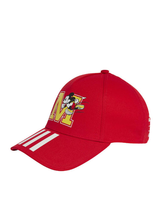 Adidas Kids Jockey Cap Axdisney Ht6409 Red