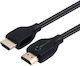 Microconnect HDMI 2.0 Cable HDMI male - HDMI male 0.5m Black