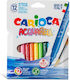 Carioca Acquarell Μαρκαδόροι Ζωγραφικής Πλενόμενοι Σετ 12 χρώματα