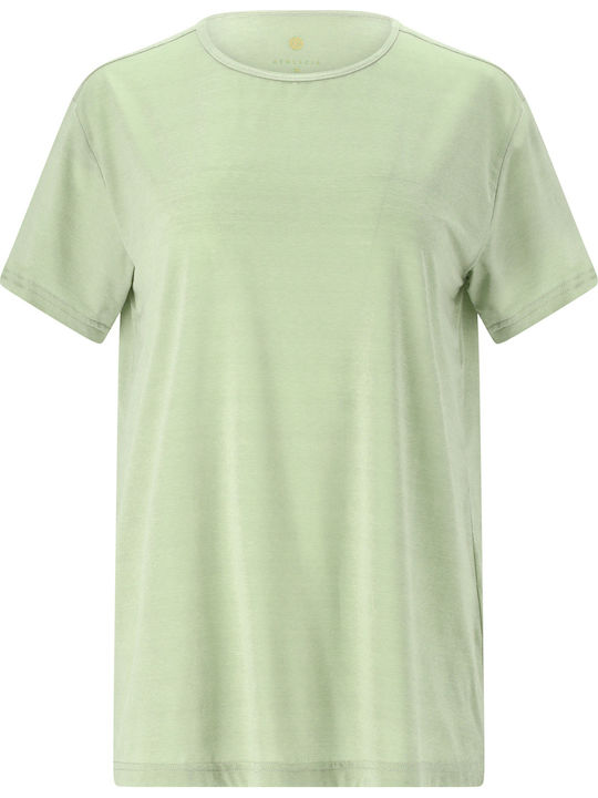 Athlecia T-shirt Lizzy W Slub S S Tee 3156 Gree...