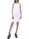 Matchbox Strass Mini Dress Women Matchbox Λευκο Mtchbx-ff97823