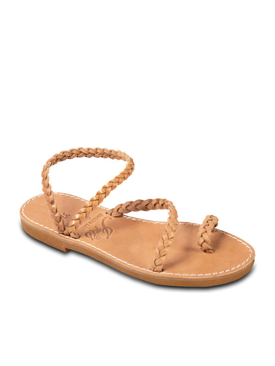 Damen Leder Sandalen Iris 4/47 Naturfarben