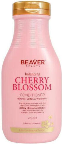 Beaver Balsam De Par Hidratare Pentru Păr Subțire 350ml Cherry Blossom