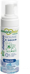 Amoremio Σαμπουάν Αφρός Χωρίς Ξέπλυμα Άρωμα Ταλκ 200ml
