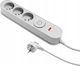 Plastrol Power Strip Safety with Switch and 3m Cable Gray
