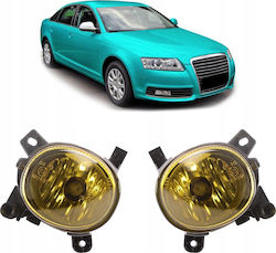 Mtuning Satz Nebelscheinwerfer Gelb Audi A6 C6 Allroad A4 B8 Q5 Seat Exeo Vw Passat Cc B6 2004-2011