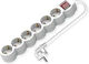 Value Power Strip with Switch and Cable 1.5m