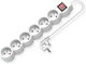 Value Power Strip with Switch and Cable 1.5m