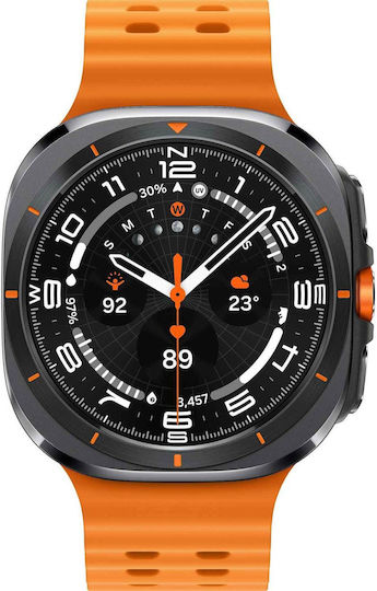 Samsung Galaxy Watch Ultra (2025) Titanium 47mm Waterproof with eSIM and Heart Rate Monitor (Gray)