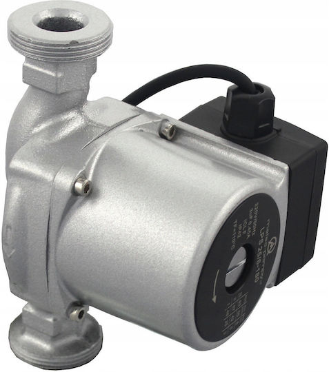 Circulation Pump Central Heating Lps 25/60s-180mm Cable Plug + Fittings Malecpompy