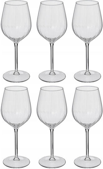 Secret de Gourmet Set of White Wine Glasses Goblets Glass 380ml 6 Pieces