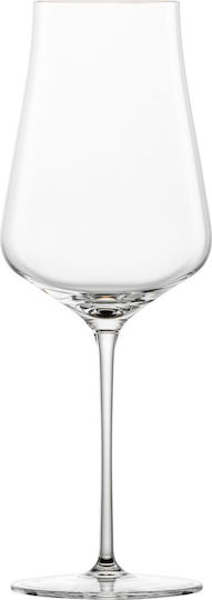Lumarko Set of Glasses for White Wine made of Glass in White Color Stemmed 381ml 2pcs